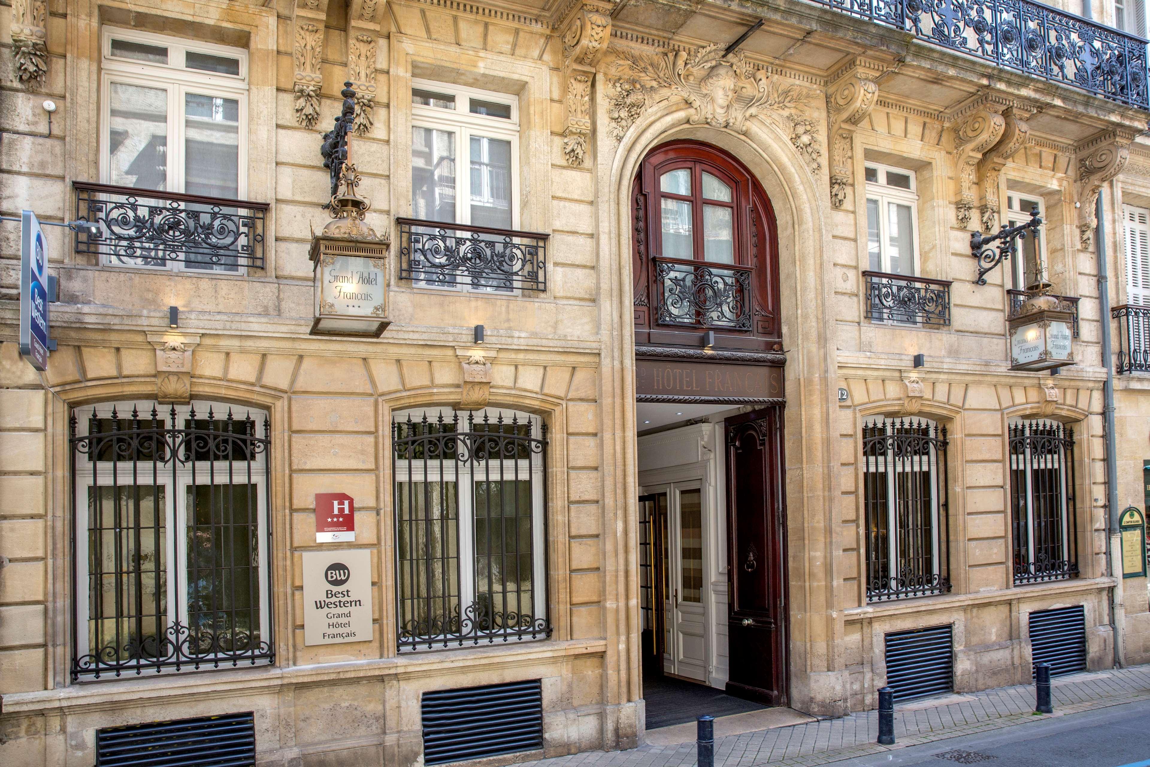 Best Western Grand Hotel Francais Bordeaux Eksteriør billede